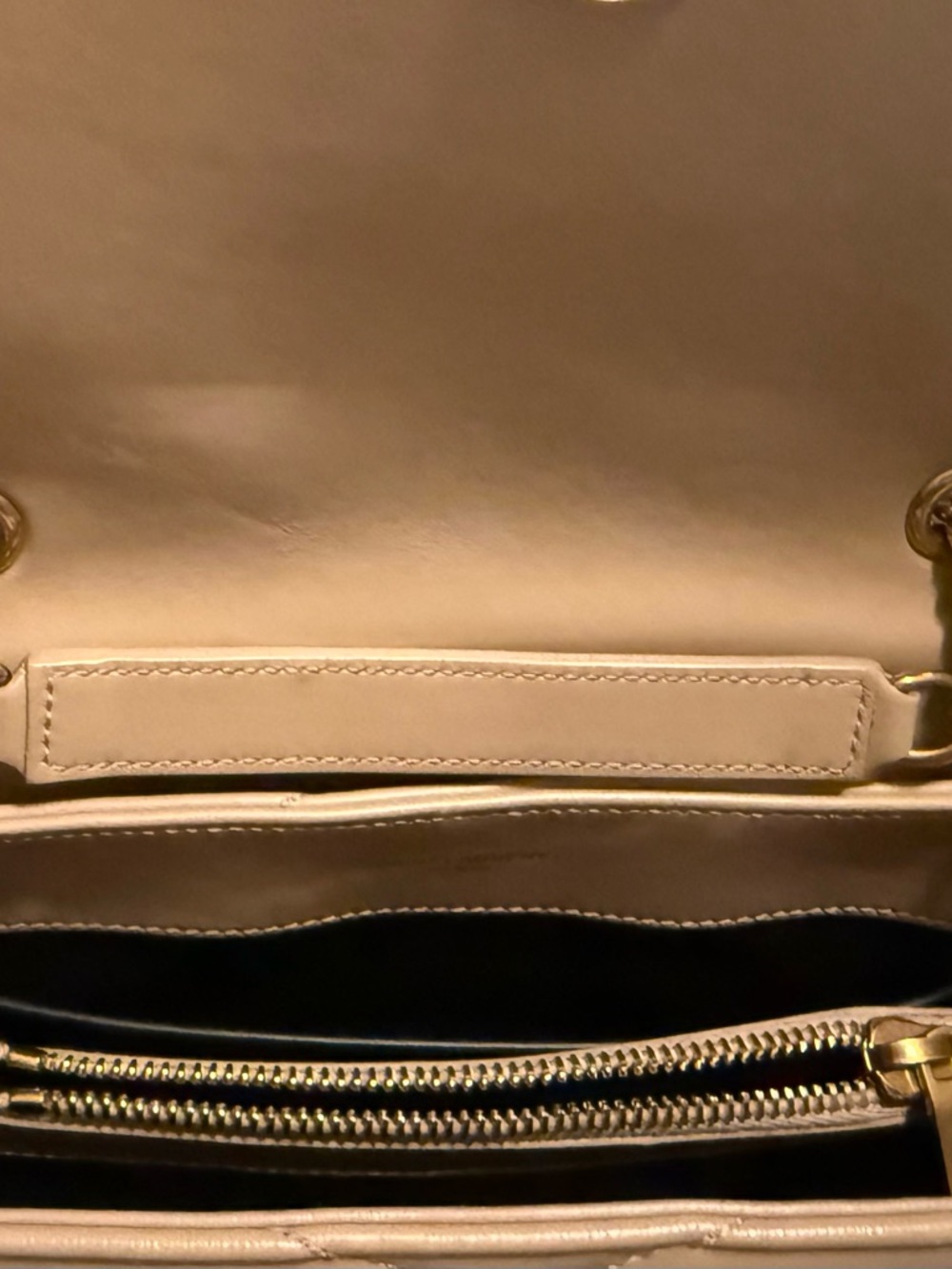 Saint Laurent Loulou Calfskin Y Quilted Crossbody Bag - Picture 7 of 8